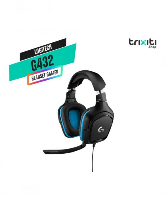 Headset gamer - Logitech - G432 Surround 7.1