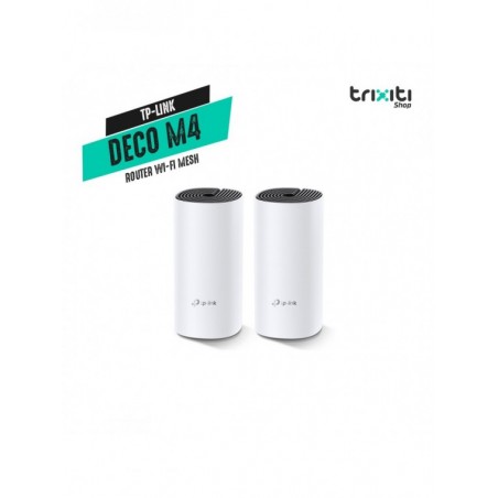 Router WiFi Mesh - TP Link - Deco M4 - Dual Band AC1200 (2-Pack)