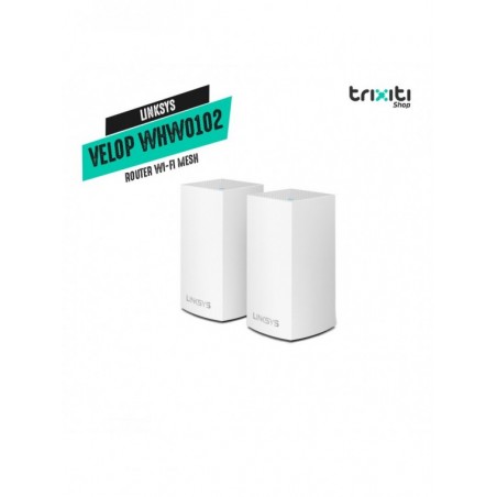 Router WiFi Mesh - Linksys - Velop WHW0102 - Dual Band AC2600