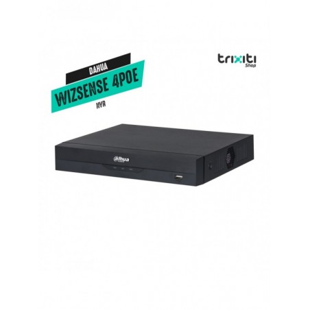 NVR - Dahua - WizSense NVR2104HS-P-I - 4 canales PoE - 1 HDD