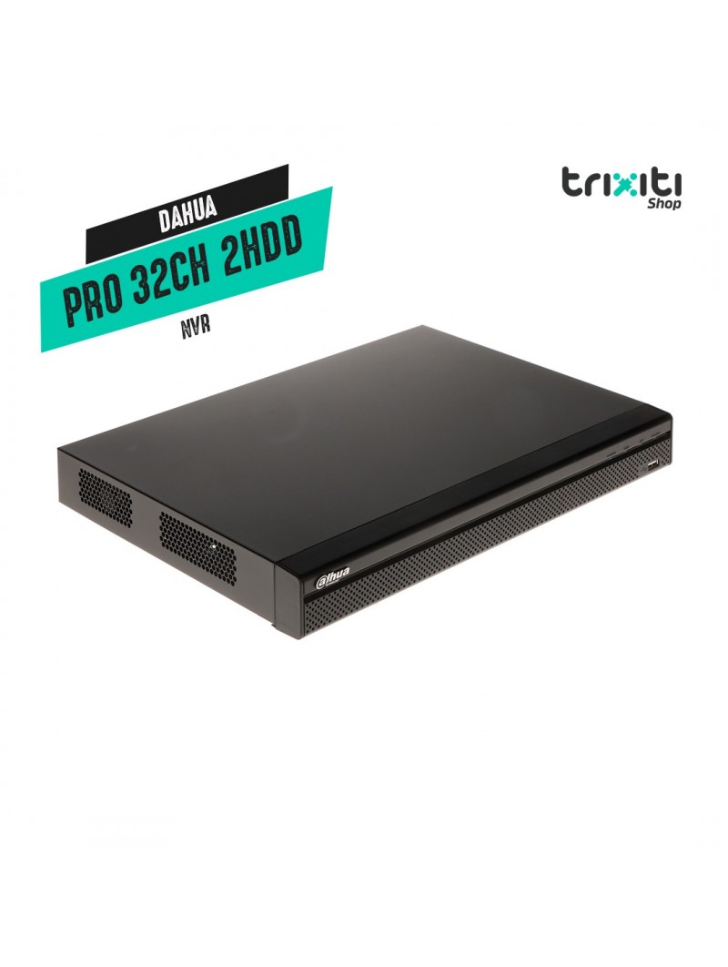 NVR - Dahua - Pro Series NVR5232-4KS2 - 32 canales - 2 HDD