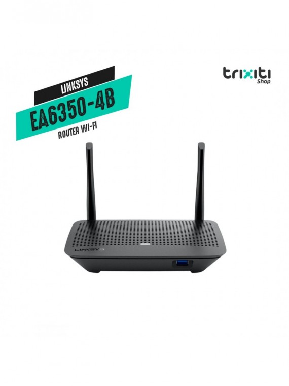 Router WiFi - Linksys - EA6350-4B - Dual Band AC1200