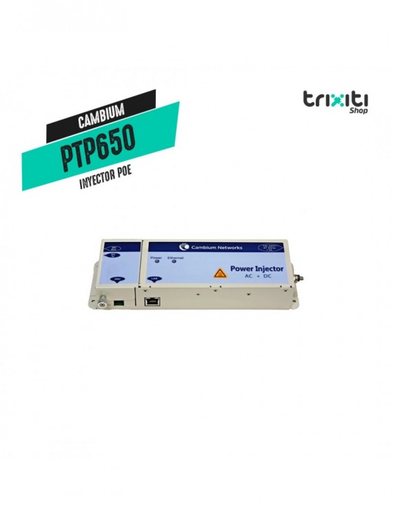 Inyector PoE - Cambium Networks - PTP650 de potencia mejorada