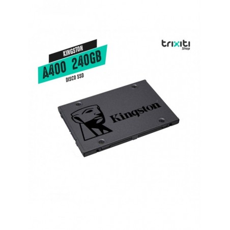 Disco SSD - Kingston - A400 SA400S37 - 240GB SATA III 2.5"