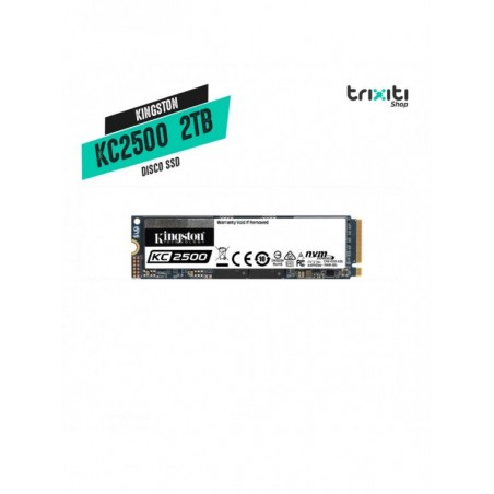 Disco SSD - Kingston - KC2500 SKC2500M8 - 2TB M.2 NVME