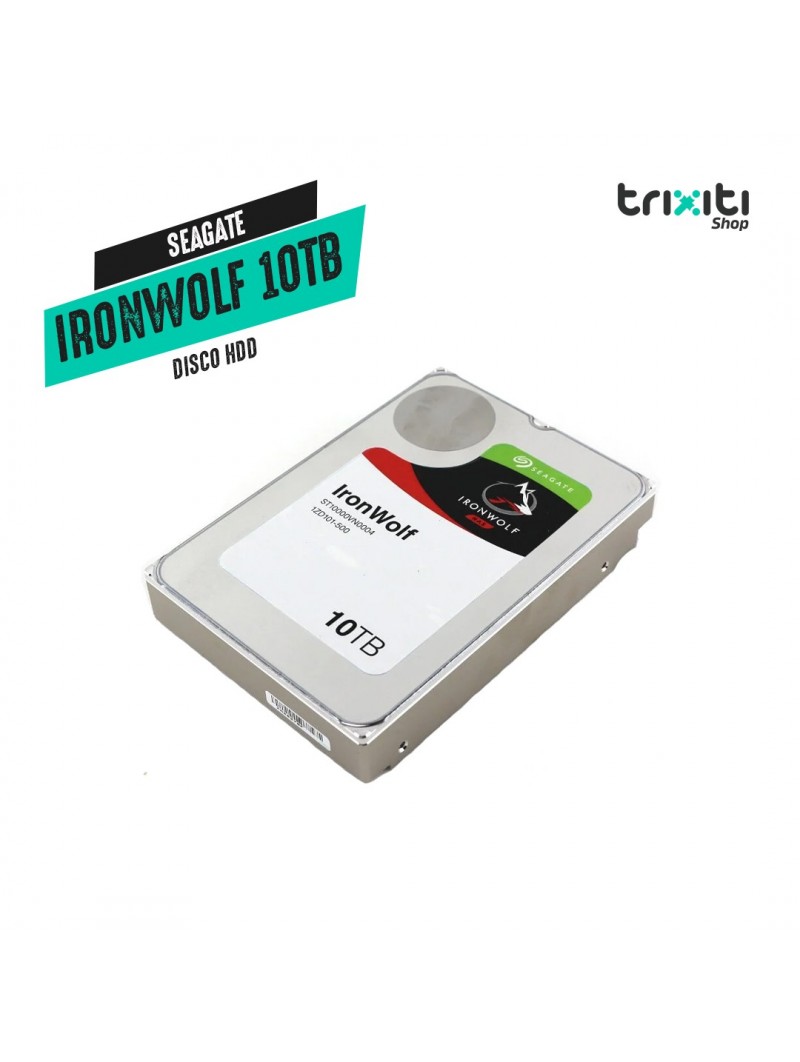 Disco HDD - Seagate - IronWolf ST10000VN0008 - 10 TB SATA III 7200 rpm