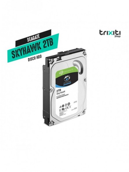 Disco HDD - Seagate - SkyHawk ST2000VX015 - Video Vigilancia 2TB SATA III 7200 rpm