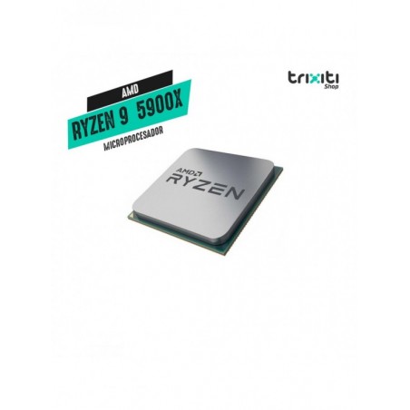Microprocesador - AMD - Ryzen 9 5900X AM4 4.8Ghz 12 Cores S/Cooler