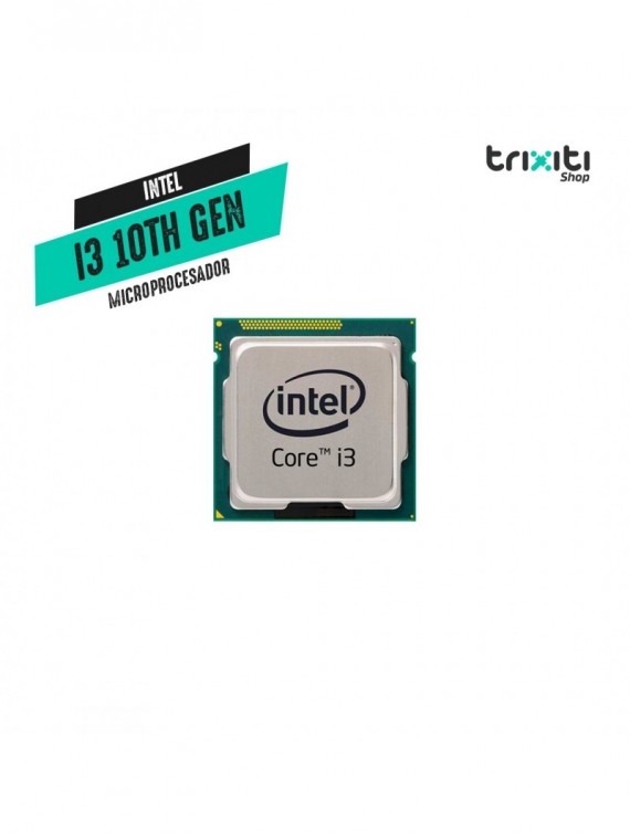 Microprocesador - Intel - i3-10100F LGA1200 4.3Ghz 4 Cores C/Cooler