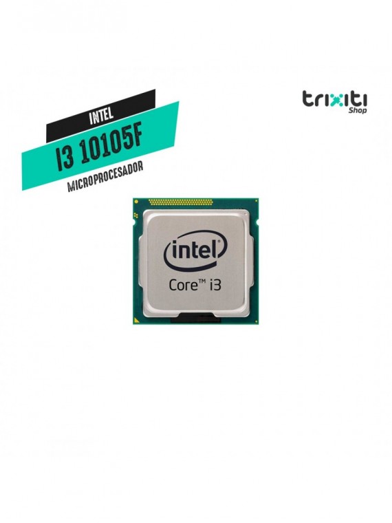 Microprocesador - Intel - i3-10105F LGA1200 4.4Ghz 4 Cores C/Cooler