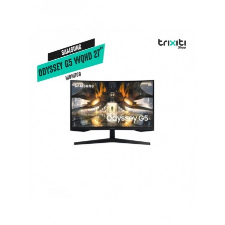 Monitor - Samsung - Gaming Odyssey G5 27" WQHD VA 1ms 165Hz