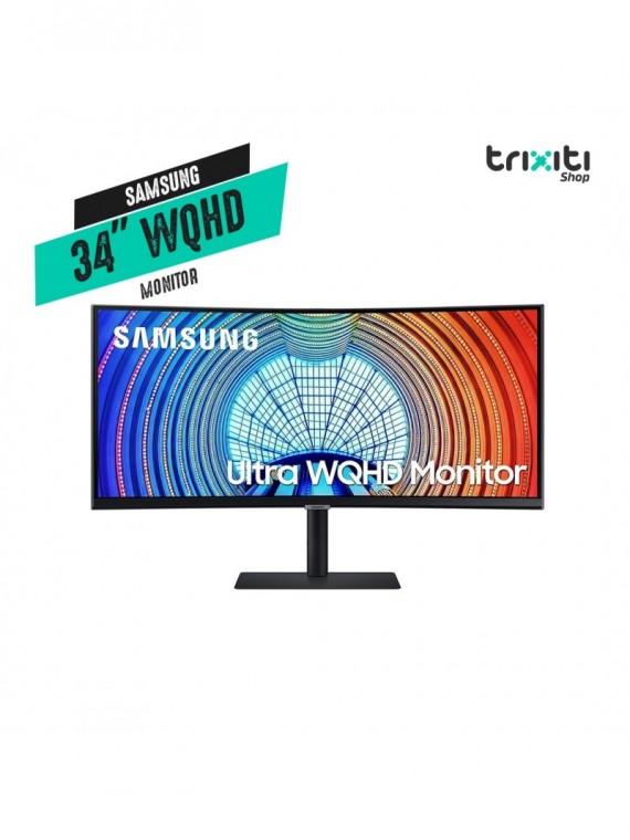 Monitor - Samsung - 34" WQHD VA 5ms 100Hz