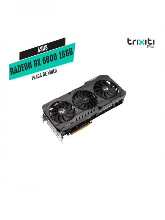 Placa de video - Asus - TUF GAMING Radeon RX 6800 XT OC Edition 16GB GDDR6