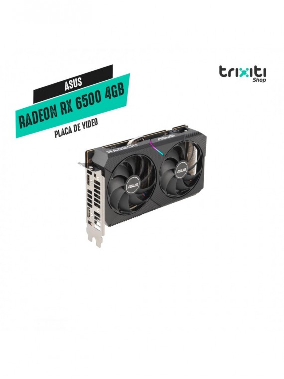 Placa de video - Asus - TUF GAMING Radeon RX 6500 XT OC Edition 4GB GDDR6
