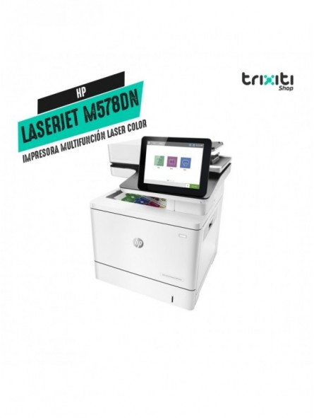 Impresora multifunción laser color - HP - LaserJet Enterprise M578DN - WiFi & Ethernet