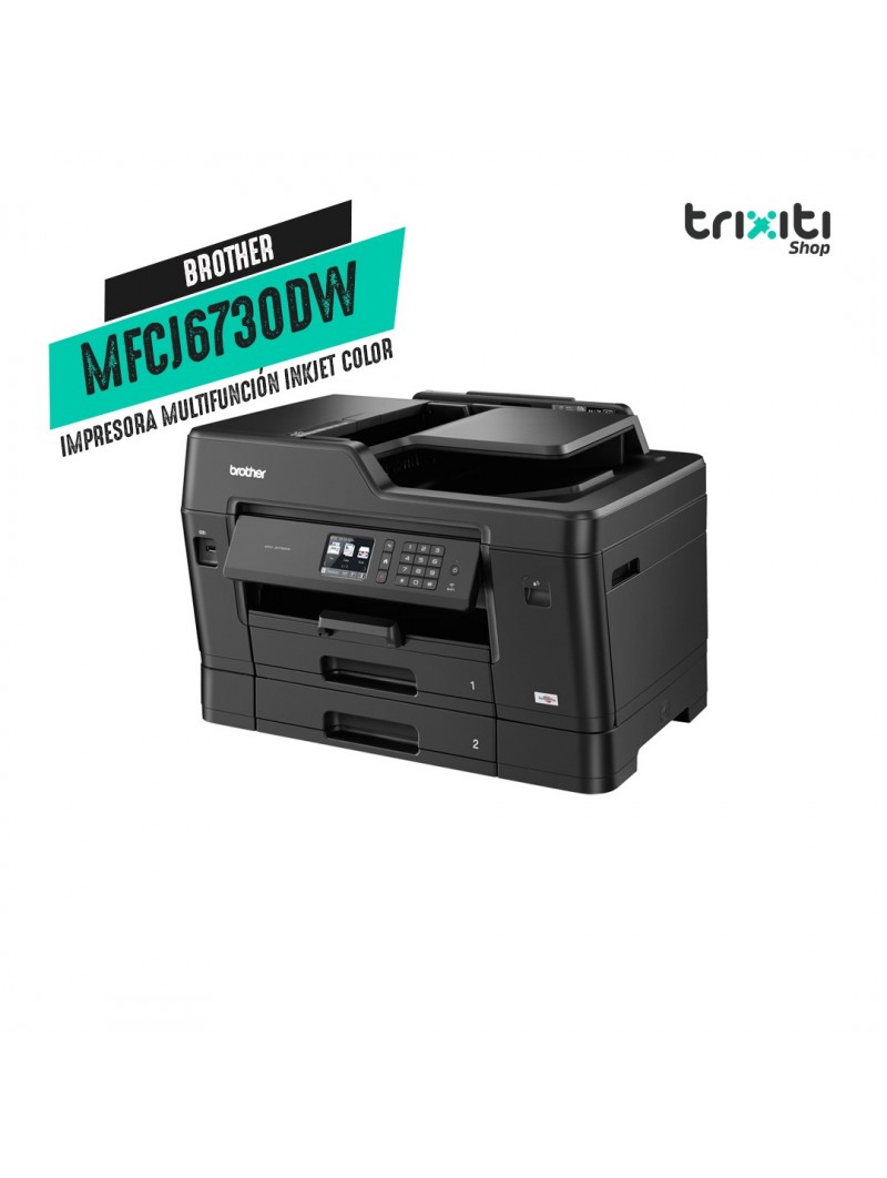 Impresora multifunción Inkjet color - Brother - MFCJ6730DW - A3 WiFi & Ethernet