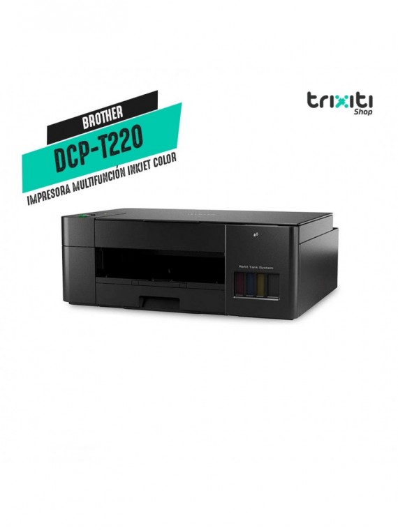 Impresora multifunción Inkjet color - Brother - DCP-T220 InkBenefit Tank - USB
