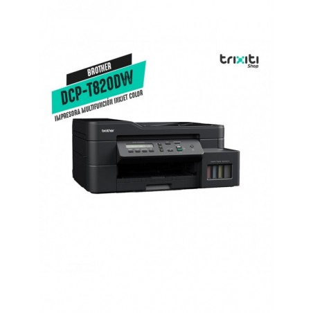 Impresora multifunción Inkjet color - Brother - DCP-T820DW InkBenefit Tank - USB & WiFi & Ethernet