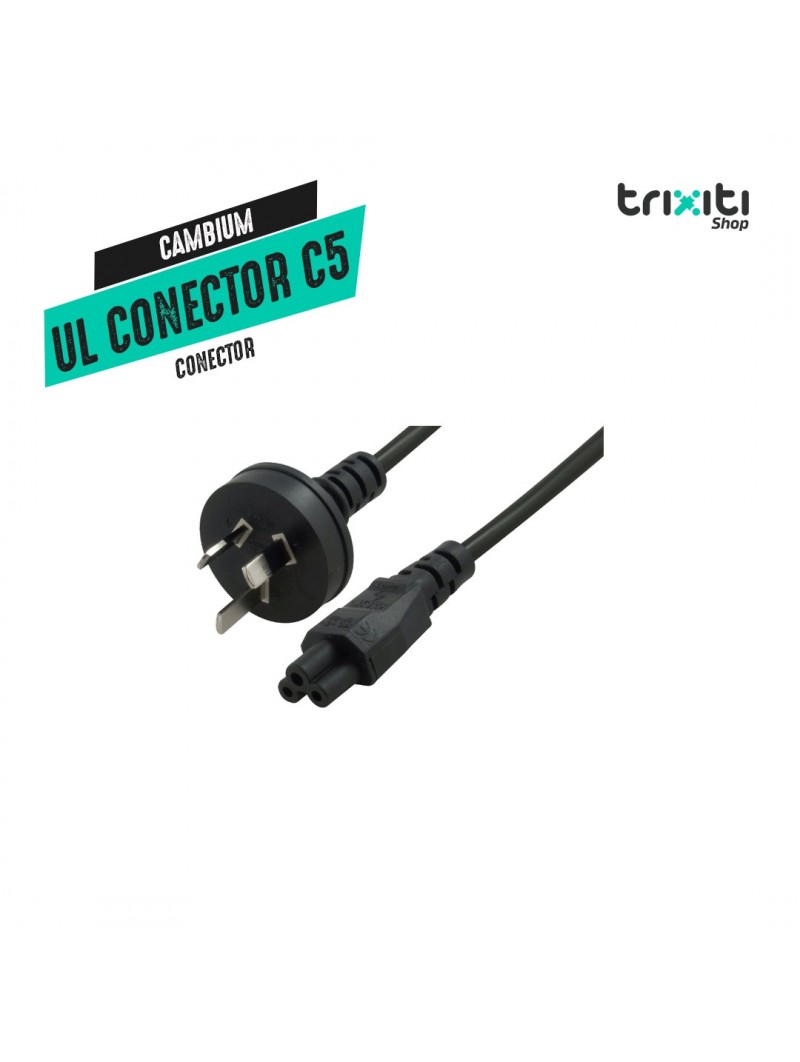 Cable de alimentación - Cambium Networks - UL Conector C5 - Argentina