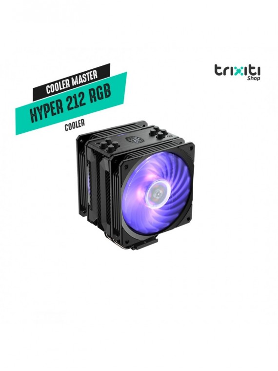 Cooler - Cooler Master - Hyper 212 RGB Black edition