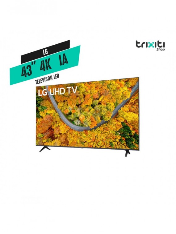 Televisor LED - LG - Smart TV 43" 4K UHD HDR Activo con Inteligencia artificial