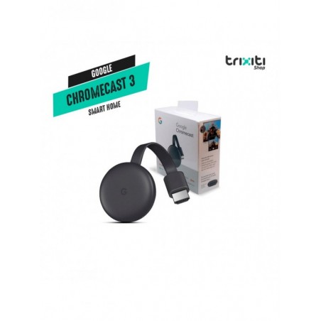 Smart Home - Google - Chromecast 3 - Sin cargador USB