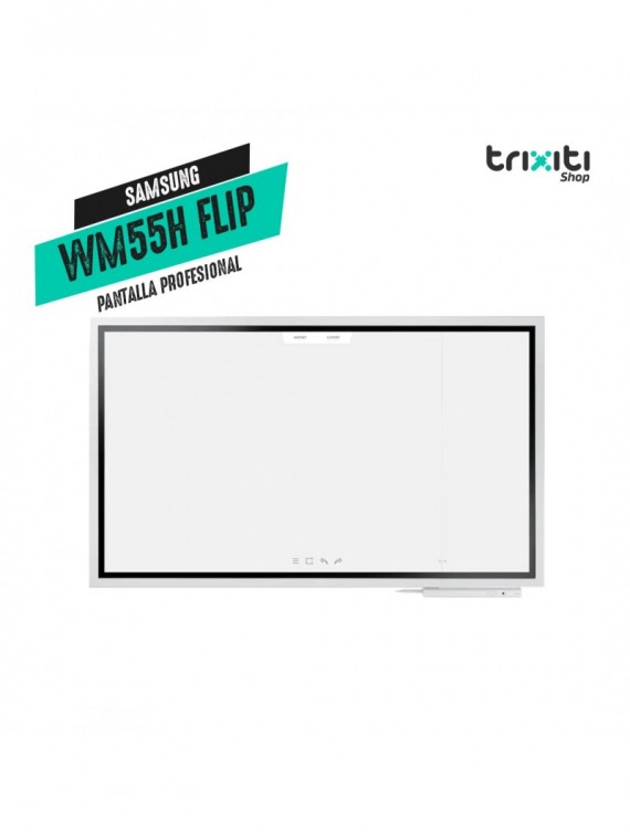 Pantalla profesional - Samsung - Smart Signage Interactive WM55H FLIP - LFD 55" 4K UHD - Touchscreen
