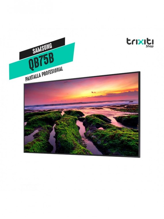 Pantalla profesional - Samsung - Smart Signage QB75B - LFD 75" 4K UHD - Quantum Processor 4K & Smartview+