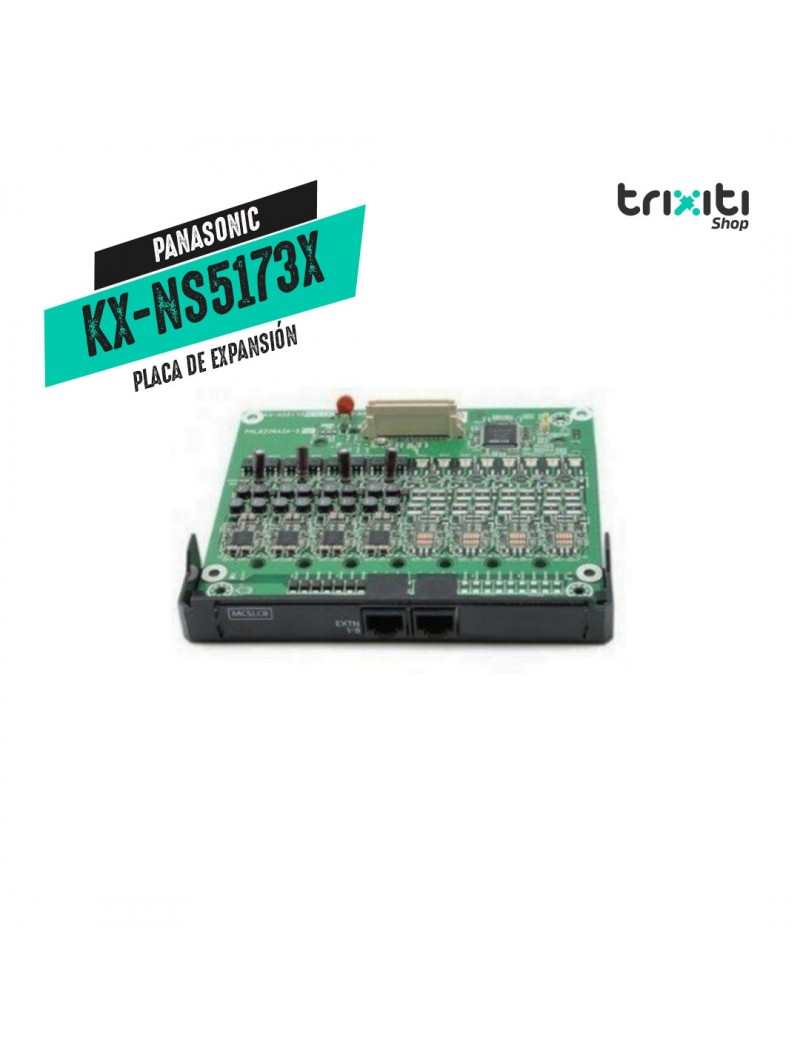 Placa de expansión - Panasonic - KX-NS5173X - 8 Internos analógicos para KX-NS500AGN