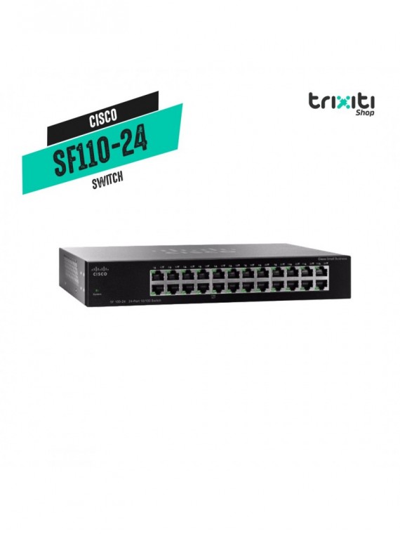 Switch - Cisco - Small Business SF110-24 - 24 puertos 10/100 mbps