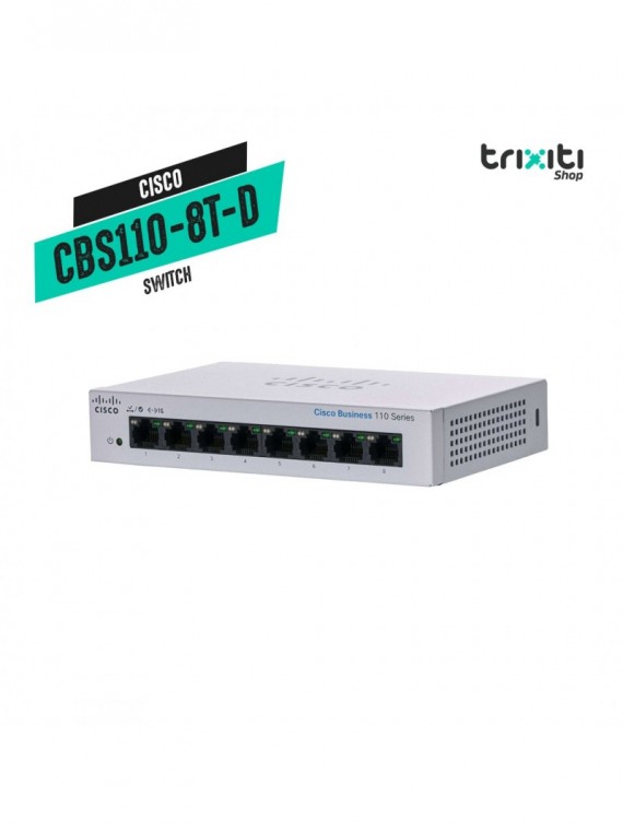 Switch - Cisco - Small Business CBS110-8T-D - 8 puertos gigabit