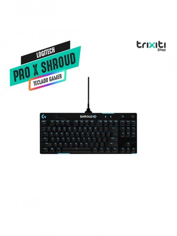 Teclado gamer - Logitech - Pro series Pro X Mechanical - Shroud