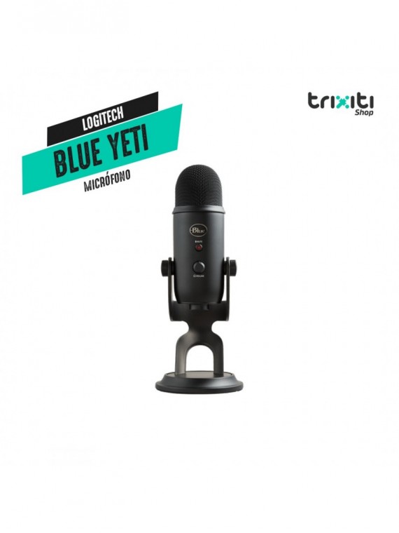 Micrófono - Logitech - Blue Yeti - Black