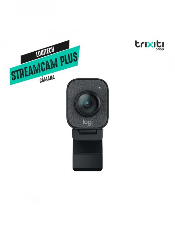 Cámara web - Logitech - Stream Cam Plus - Graphite