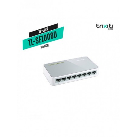 Switch - TP Link - TL-SF1008D SOHO - 8 puertos 10/100 mbps