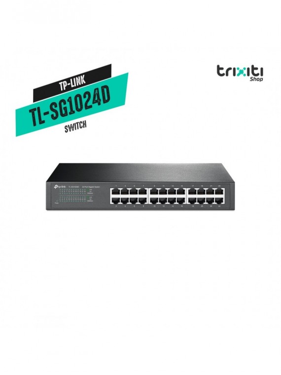 Switch - TP Link - TL-SG1024D - 24 puertos gigabit