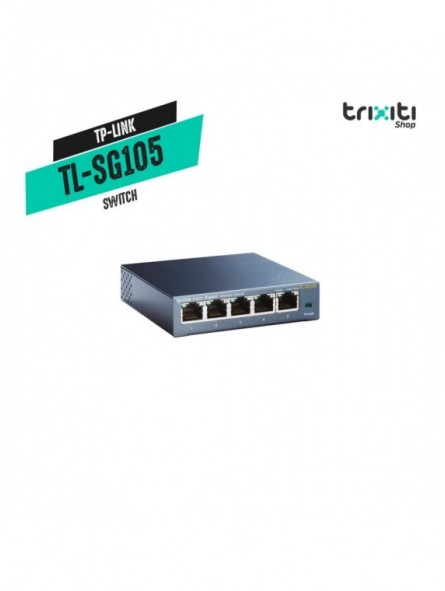 Switch - TP Link - TL-SG105 SOHO - 5 puertos gigabit
