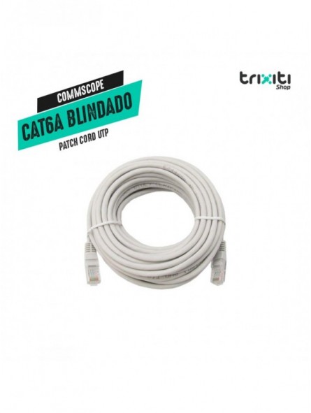 Patch cord UTP - Commscope - CAT6A S/UTP Blindado RJ45 a RJ45 - 1.8 mts