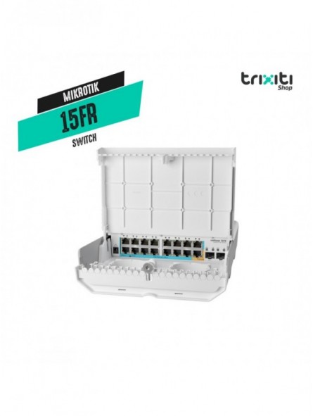 Switch - Mikrotik - netPower 15FR CRS318-1FI-15FR-2S-OUT