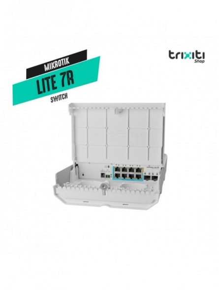 Switch - Mikrotik - netPower Lite 7R CSS610-1Gi-7R-2S+OUT