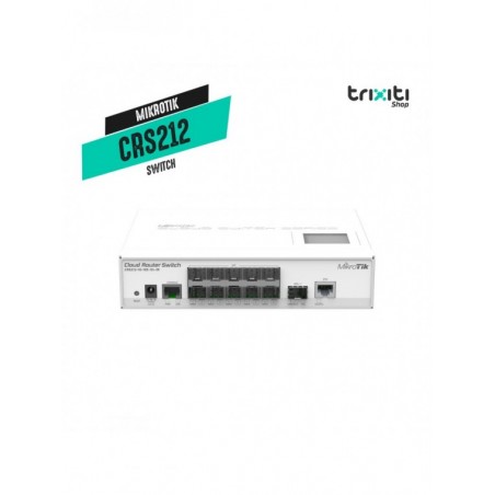 Switch - Mikrotik - Cloud Router Switch CRS212-1G-10S-1S+IN