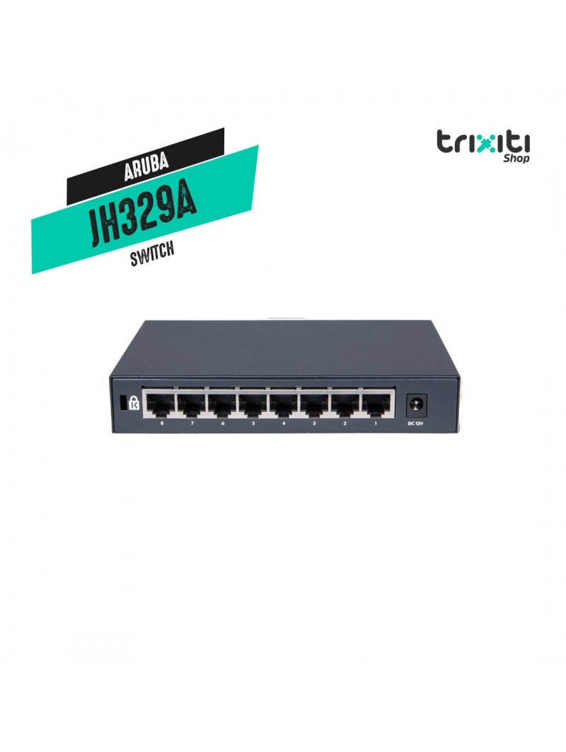 Switch - Aruba - HPE OfficeConnect 1420 JH329A - 8 puertos 10/100 mbps