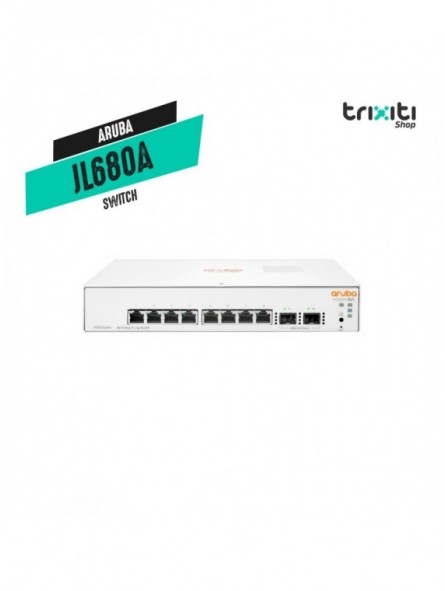 Switch - Aruba - Instant On 1930 JL680A - 8 puertos 10/100 mbps