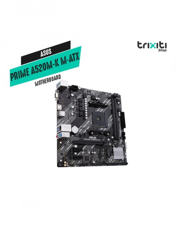 Motherboard - Asus - PRIME A520M-K BOX M-ATX Socket AM4