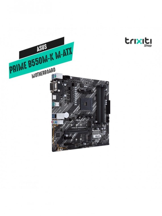 Motherboard - Asus - PRIME B550M-K BOX M-ATX Socket AM4