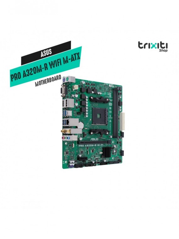 Motherboard - Asus - PRO A320M-R WIFI BOX M-ATX Socket AM4