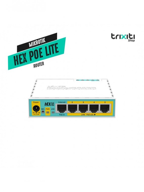 Router - Mikrotik - hEX PoE lite RB750UPr2