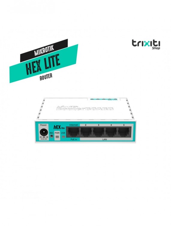 Router - Mikrotik - hEX lite RB750r2
