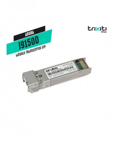 Módulo Transceptor SFP - Aruba - J9150D - 10G SFP+ LC SR 300m MMF XCVR