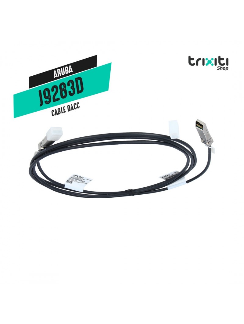 Cable DACC / Twinax - Aruba - J9283D - 10G SFP+ to SFP+ 3m DAC Cable